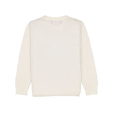 Boys Checkered Round Neck Sweater